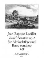 12 Sonate op. 2 Vol. III 
