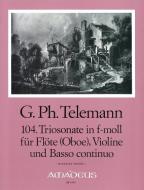 104. Triosonate in f-moll 