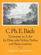 Sonata a tre in la maggiore - Wq 146 