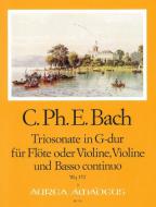 Sonata a tre in sol maggiore - Wq 152 - Urtext - 