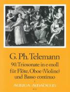 90. Sonata a tre in mi minore - TWV 42:e2 Tafelmusik II 
