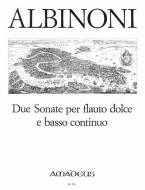 Due Sonate op. post in sol maggiore e re maggiore 