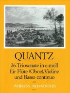 26. Sonata a tre in mi minore - QV 2:21 