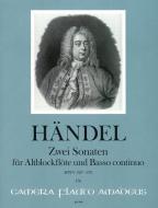 Due sonate in do maggiore, fa maggiore - HWV 327 e 373 