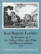 12 sonate op. 3 Vol. I: Sonate 1-3 