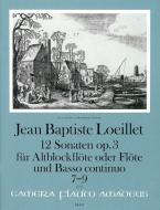 12 sonate op. 3 Vol. III: Sonate 7-9 
