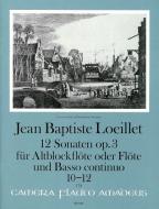 12 sonate op. 3 Vol. IV: Sonate 10-12 