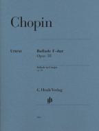 Ballade in F major Op. 38 