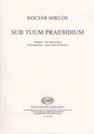 Sub tuum praesidium für Frauenchor 