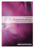 Ich hab die Nacht geträumet 