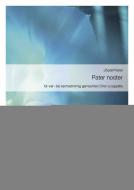 Pater nostero 