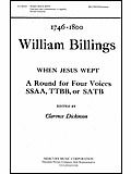 When Jesus Wept 