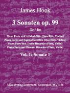 3 Sonaten op. 99 Vol. 1: Sonata in do maggiore 