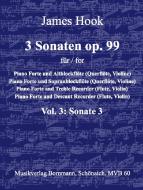 3 Sonaten op. 99 Vol. 3: Sonata in Mi bemolle maggiore 