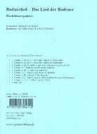 Badnerlied - Das Lied der Badner Standard