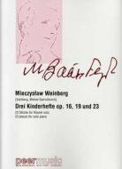 Drei Kinderhefte op. 16, 19 und 23 