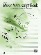 Alfred's Music Manuscript Book, 12-Stave 
