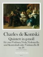 Quintetto in sol minore op. 26 