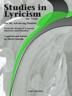 Studies in Lyricism 