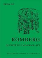 Flute Quintet in e minor op. 41/1 