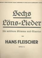 6 Löns-Lieder op. 72 