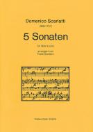 5 Sonaten für Gitarre solo 