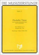 Danze tedesche e Ecossaises (danze scozzesi) 