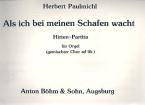 Als ich bei meinen Schafen wacht 