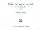 Feierliches Vorspiel zur Christmette 
