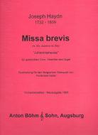 Missa brevis B flat major 
