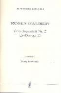 Streichquartett No. 2 Es-Dur op. 11 