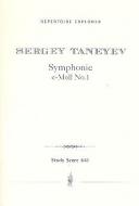 1. Symphonie e-moll 