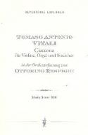Ciaconna für Violine, Orgel und Streicher 