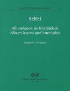 Album leaves and Interludes for piano Solo 