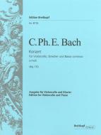 Violin Concerto A Minor Wq 170 