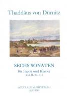 6 Sonaten für Fagott und Klavier 2 