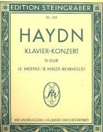 Konzert D-Dur für Klavier und Orchester 
