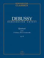 Quatuor à cordes op. 10 