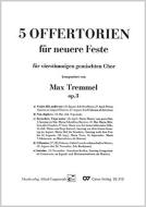 5 Offertorien für neue Feste Standard