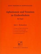 Aphorismen und Versetten zu Kirchenliedern Heft 2 Standard