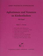 Aphorismen und Versetten zu Kirchenliedern Heft 5 
