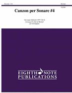 Canzon per Sonare No. 4 