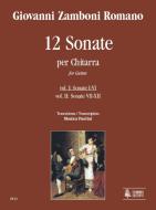12 Sonate per Chitarra Vol. 1 