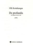 De Profundis for chamber choir & tuba 
