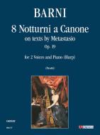 8 Notturni a Canone On Texts by Metastasio op. 19 