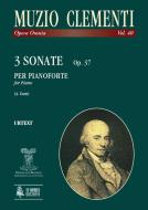 3 Sonatas op. 37 