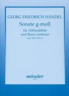 Sonata G Minor HWV 359A/B 