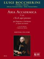 Aria accademica Tu di saper procura G555 