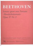Sonata quasi una Fantasia cis-Moll 
