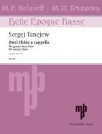 Two Pieces For Chorus A Cappella Op. 8+10 Standard